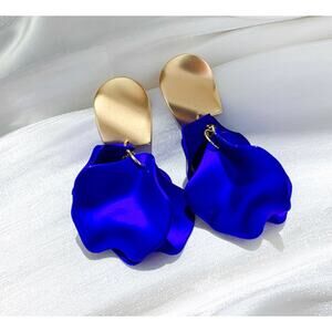 Acrylic Flower Petal Earrings